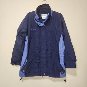 Columbia Blue Winter Coat Womens Size Small